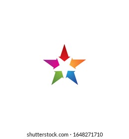 Star logo vector icon design