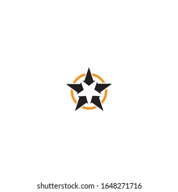 Star logo vector icon design