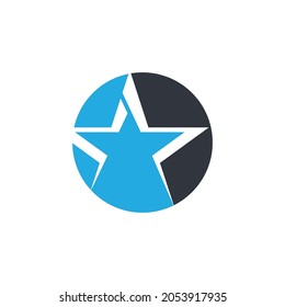 Star logo vector icon design
