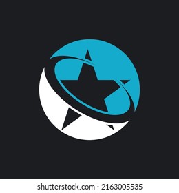 Star logo vector icon design