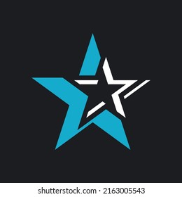 Diseño de icono del vector del logotipo de estrella