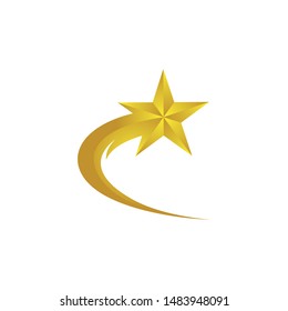 Star logo vector icon illustration