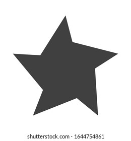 Star logo vector icon on white background
