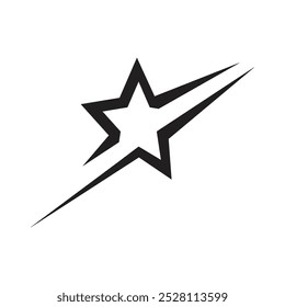 Star logo vector icon template illustration