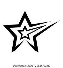 Star logo vector icon template illustration