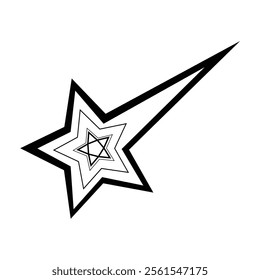 Star logo vector icon template illustration