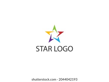 Star Logo Vector. Vector Illustration