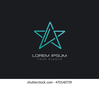 Star logo Vector Illustration