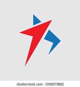 Star Logo, Vektorgrafik-Design