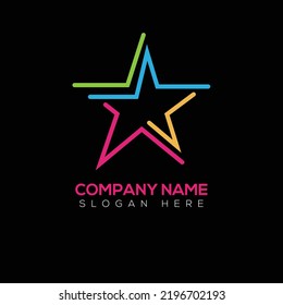 Star logo vector illustration design 
