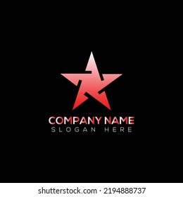 Star logo vector illustration template