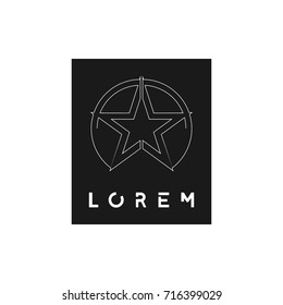Star Logo Vector Template Design 