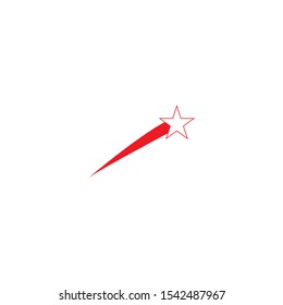 STAR LOGO VECTOR TEMPLATE ICON