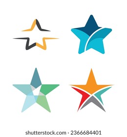 Star Logo Vector Template Icon Illustration Design