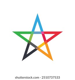  Star Logo Vector Template Icon