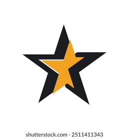Icono de Plantilla de Vector de logotipo de estrella