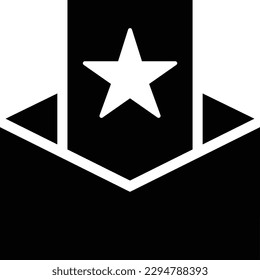 star mail email message letter Glyph