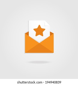 Star Mail icon.