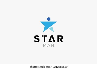 Diseño del logotipo de Star Man Property