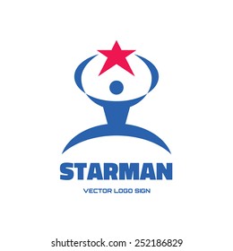 portal logo man
