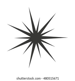 star manger david silhouette vector illustration design
