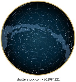 Star Map Constellation Map