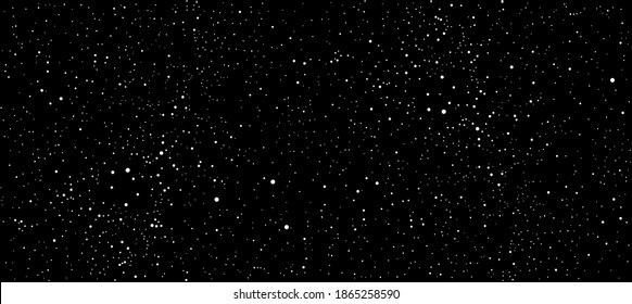 Star Map Vector Seamless Pattern
