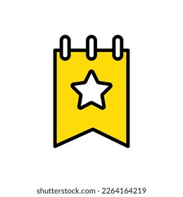 Star Mark Icon Vector Illustration