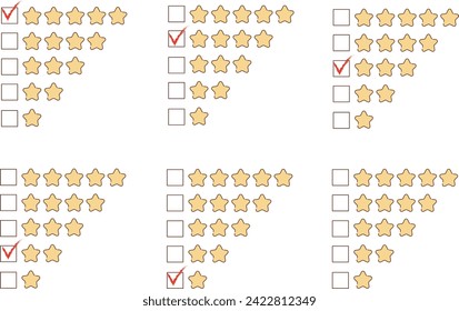 Star mark to rate the store