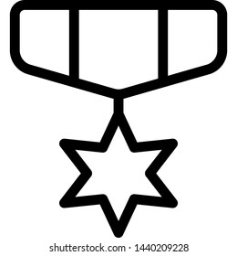 Star medal for the air force officers