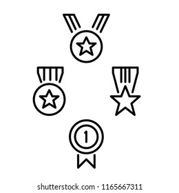 star medal icons