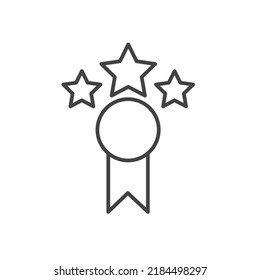 star medal icons  symbol vector elements for infographic web
