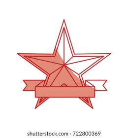 Star medal shape