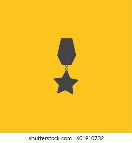 Star Medal Vector Icon