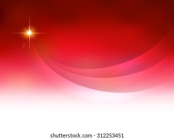 Star meteor background