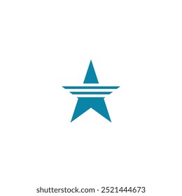 Star Miinimalist Logo Icon Design