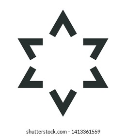 star - minimal line web icon. simple vector illustration. concept for infographic, website or app.