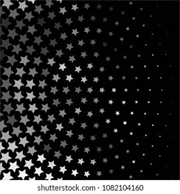 Star monochrome vector background. Abstract halftone illustration pattern. Vintage texture
