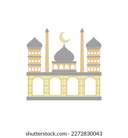 star moon vintage icon Ramadan and Islamic Eid