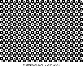 Star Motifs Pattern. Can use for Decoration, Interior, Exterior, Carpet, Textile, Garment, Fashion, Bed Cover, Tile, Plastic, Paper, Wrapping, Wallpaper, Background, etc. Vector Illustration