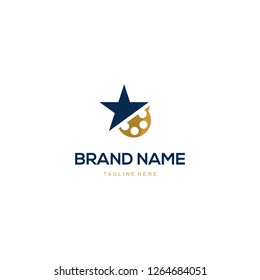 Star Movie Cinema Creative Abstract Production Business Logo