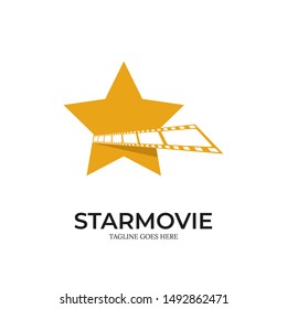 star movie film logo template,  prefessional services for branding your company, organization, and business.