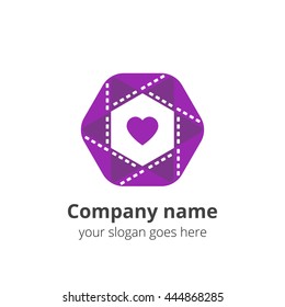 Star movie logo template. Concept video and movie logotype. Creative vision concept logo or icon vector elements design template for company, web site,firm, fliers, banners, cards, covers, poster.