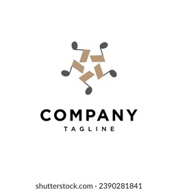 Star music logo icon vector template.eps