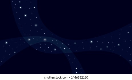Star nebula in the space