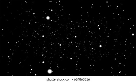star in the night sky , digital vector illustration