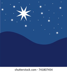 star night sky festive pattern great for winter or christmas theme