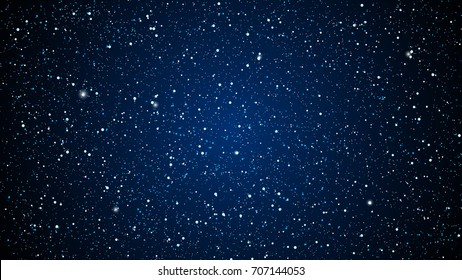 Star Night Sky. Stars, Sky, Night. Night The Star Dark Blue Sky In White Stars.