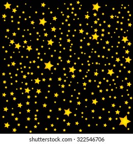 Star night sky vector