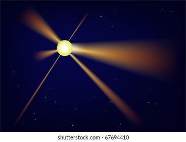 Star nightly sky